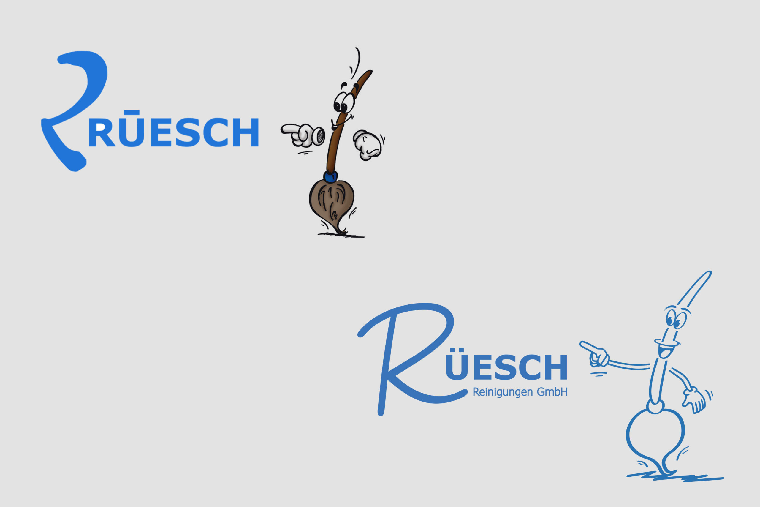 MMGD: Logo-Redesign für Rüesch Reinigungen GmbH